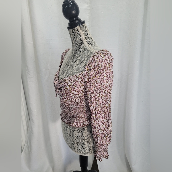 Sunday Best Sinatra Longsleeve Blouse Size Large - Picture 5 of 14